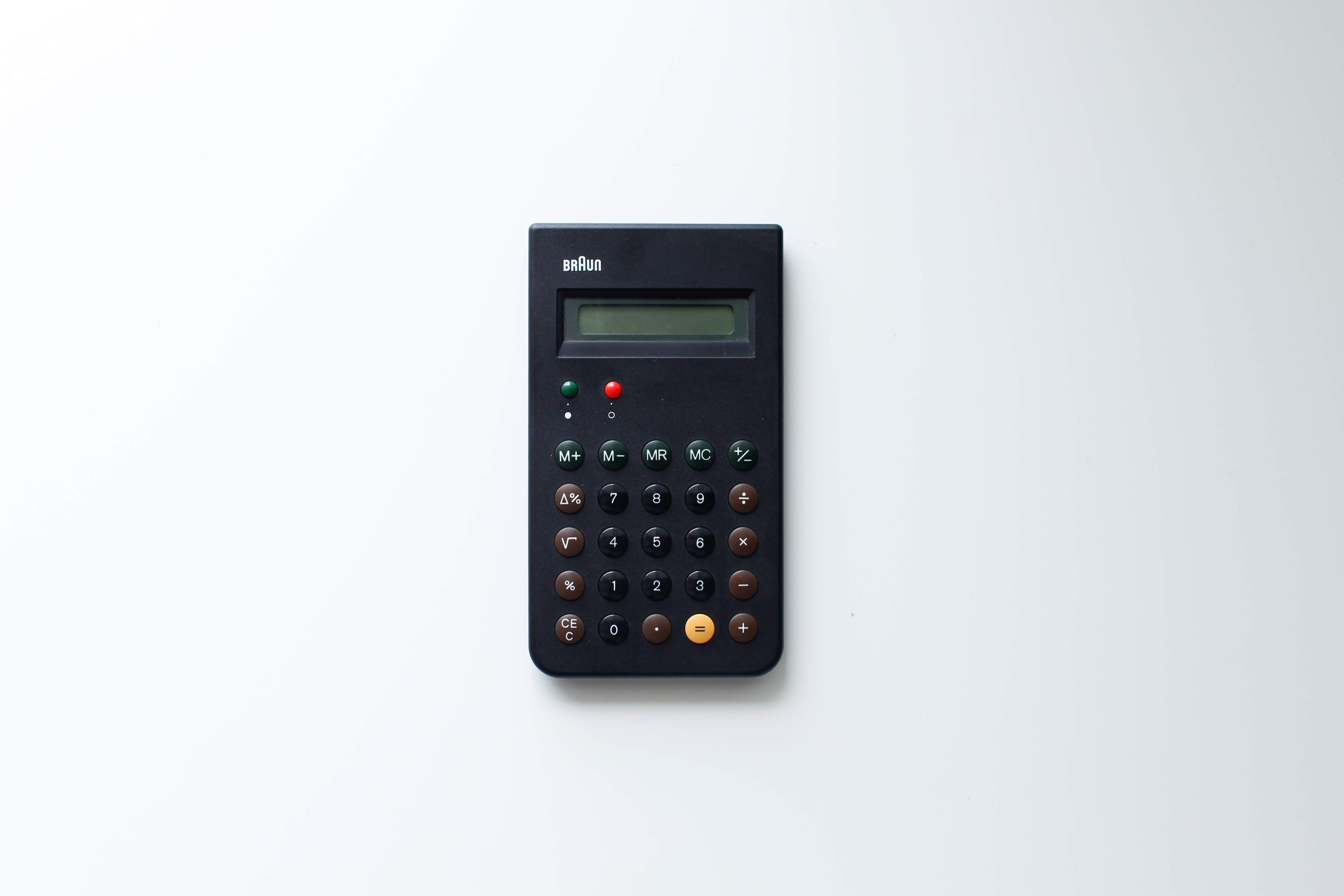 白い背景に置かれたBRAUN BNE001BK